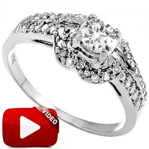 LIMITED ITEM ! 1.00 CT GENUINE DIAMOND SOLITAIRE 10KT SOLID GOLD ENGAGEMENT RING