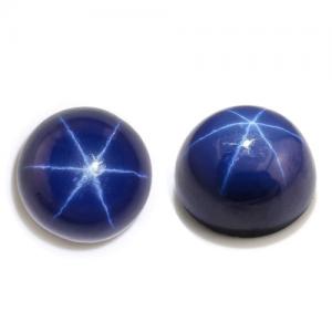 2.85 CT STAR SAPPHIRE DEEP NAVY BLUE WITH STAR SHADOW LOOSE GEMSTONE LOT